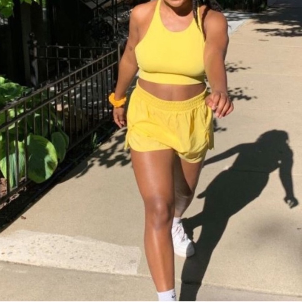 SOLD Girlfriend collective Lemon Set